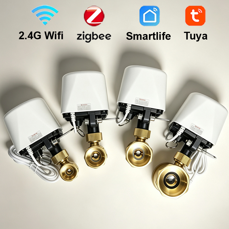 Smart Garden Iot - WIFIスマートTuyaガーデン散水タイマー自動散水バルブ灌漑システムBSPネジDN15 DN20 DN25 DN32