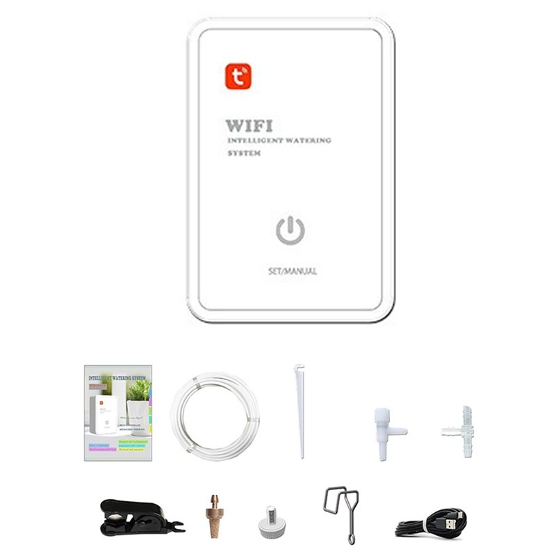 Smart Garden Water - ABMR-TuyaスマートWiFiガーデンコントロール散水装置自動点滴灌漑システムキット