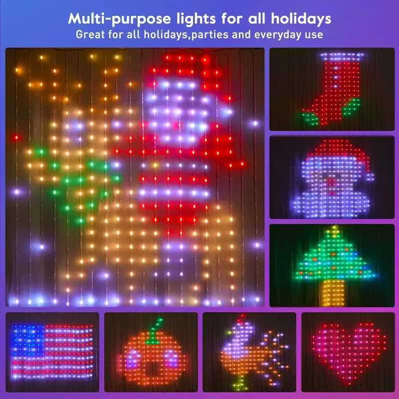 スマートカーテンライト LED RGB ストリングライト I - Smart Garden Rooms のレビューと価格