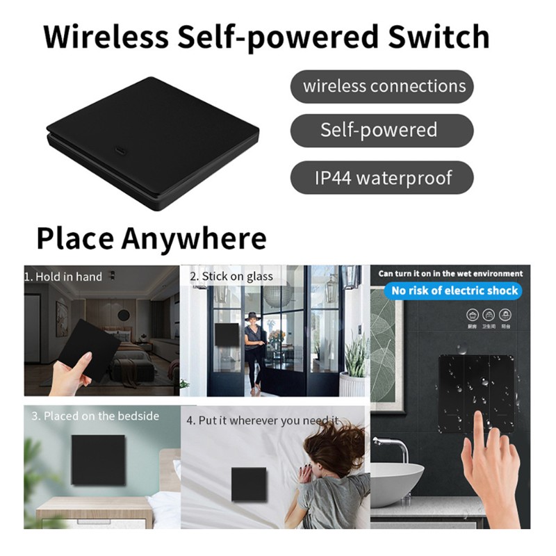 ABGR-ライトスイッチワイヤレスリモコン、配線不要、スマー - Smart Garden Rooms のレビューと価格