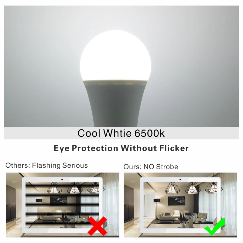 E27 LED薄型電球 5W 7W 9W 12W AC 11 - Smart Garden Rooms のレビューと価格