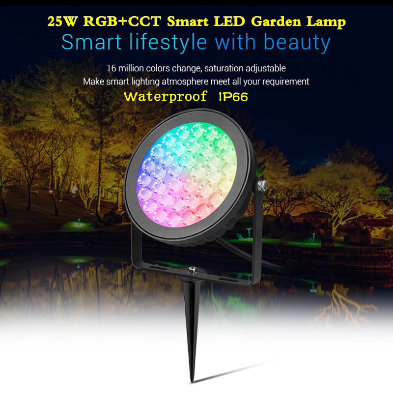 2100LM 25 ワット RGB CCT スマート屋外 L - App Smart Garden のレビューと価格