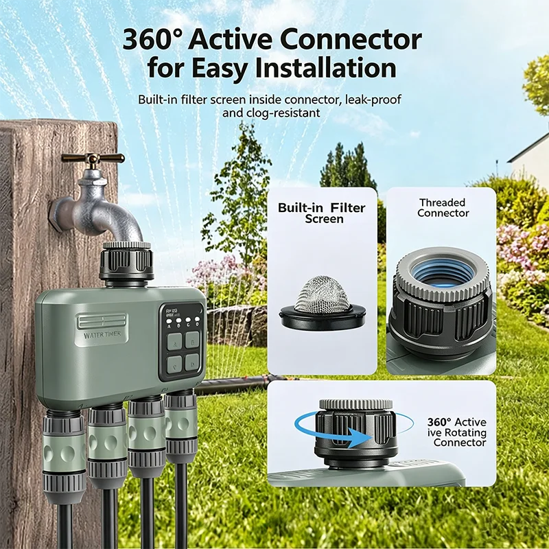 植物自動給水システム WiFiスマートタイマー RF433  - Smart Garden Iot のレビューと価格