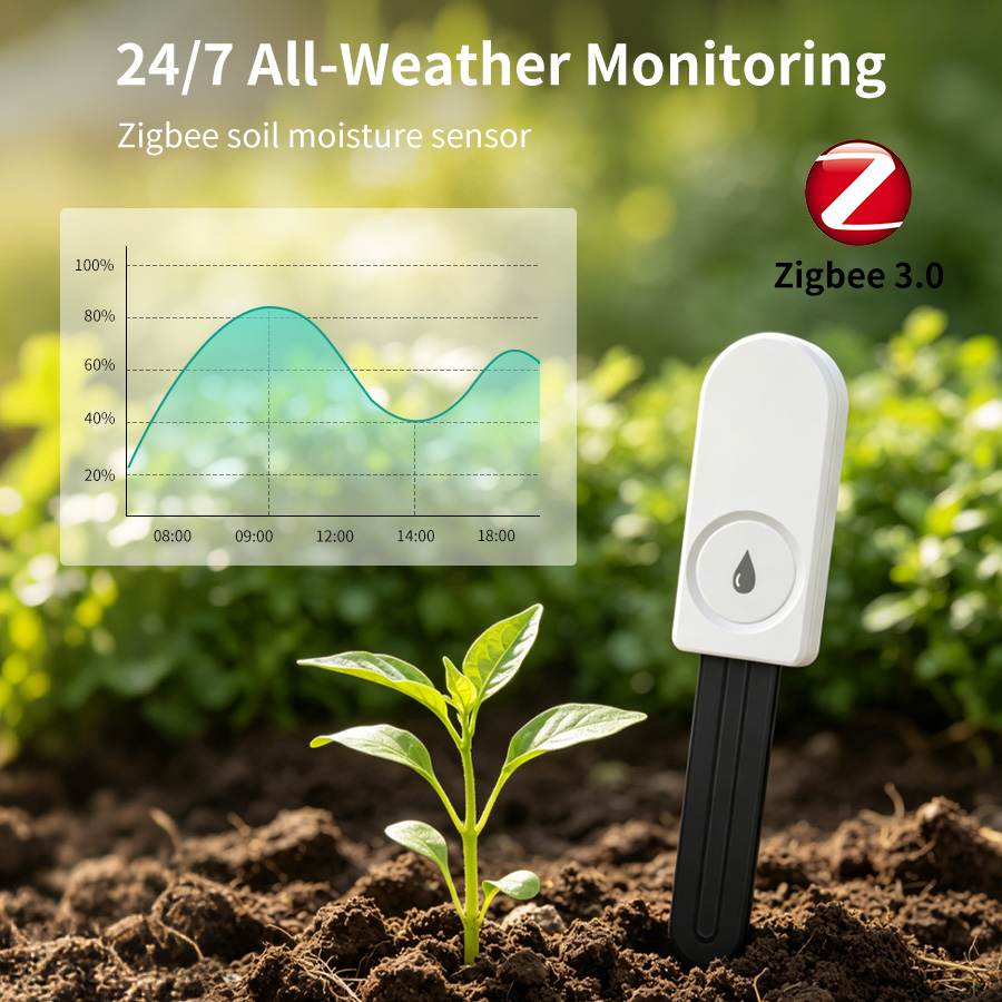 スマートZigBee土壌水分センサー 温度湿度計 温湿度計  - App Smart Garden のレビューと価格