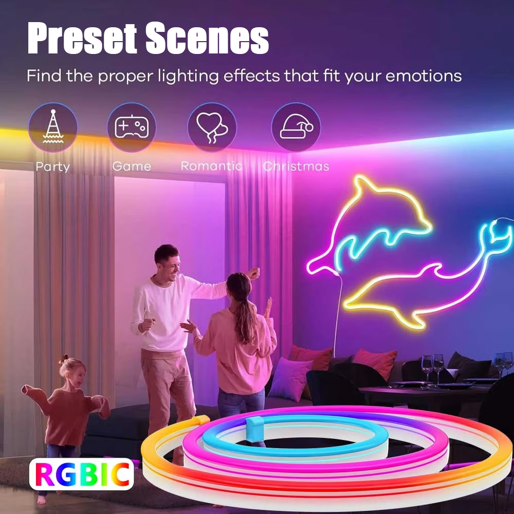 WISCOLOR 24V TUYA WIFI LEDネオンス - Smart Garden Rooms のレビューと価格