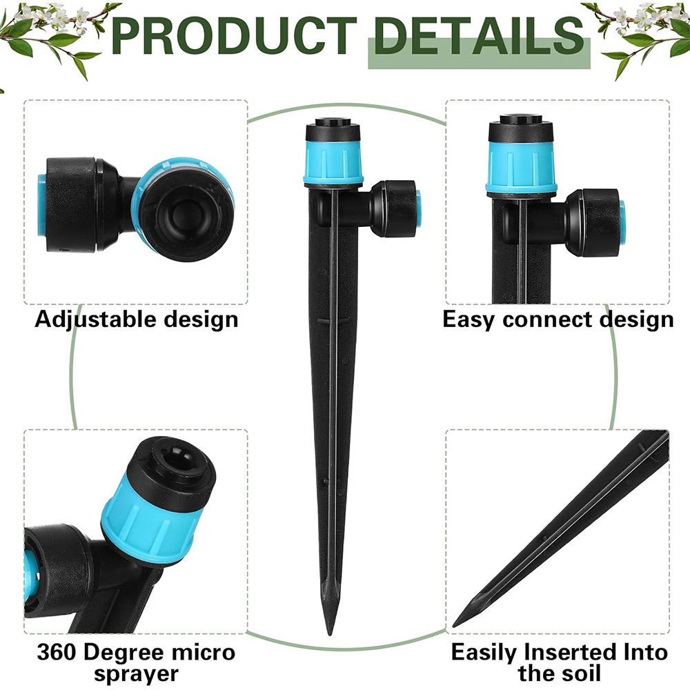 3/8インチ バブラーガーデン灌漑システム 9/12mm P - Smart Garden Hub のレビューと価格