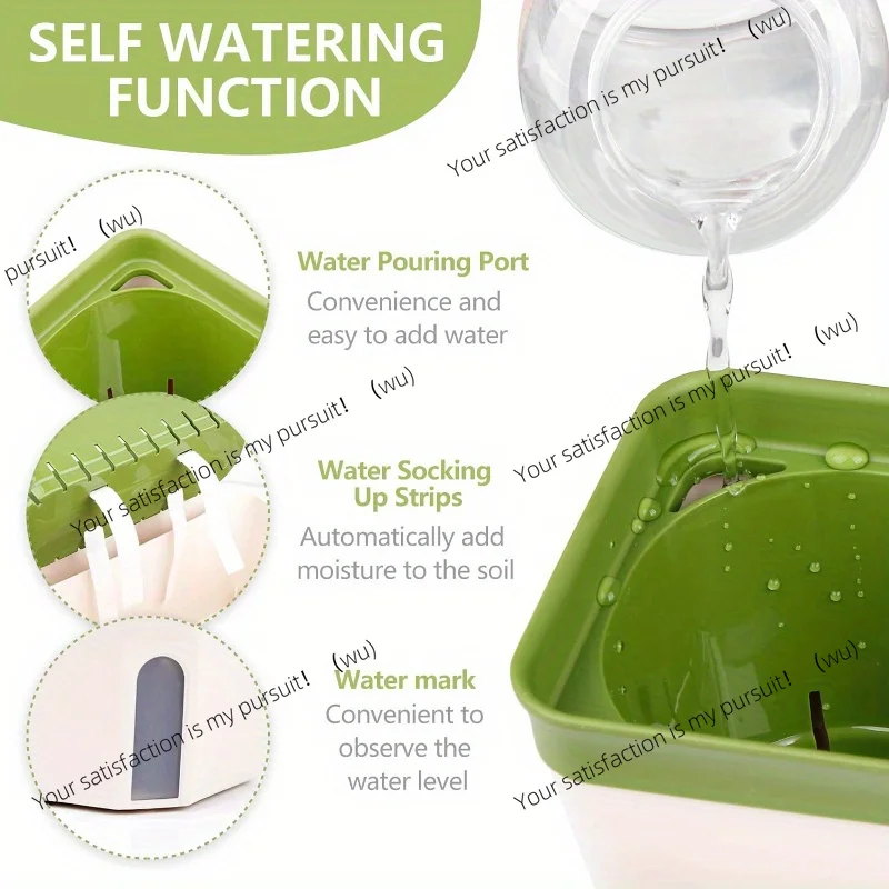 自動給水窓辺プランターキット：水位インジケーター付きのモダン - Indoor Herb Garden Kit のレビューと価格