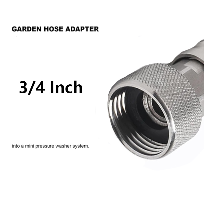 ガーデンホース-高圧洗浄機アダプター 3/4 GHT - 1 - Smart Garden Hub のレビューと価格