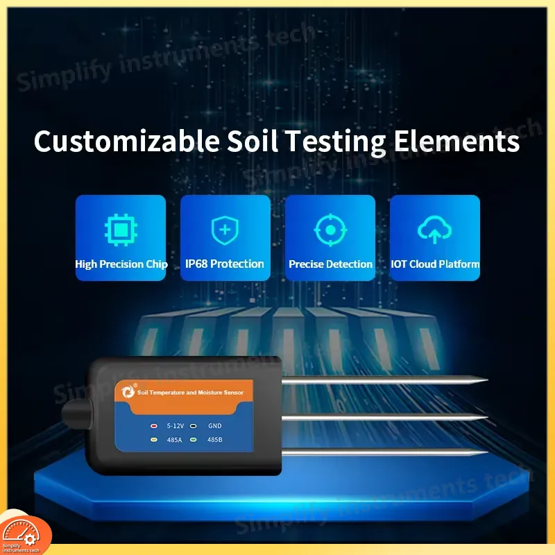 高精度FDR土壌水分センサー温度湿度IoTモニター0-100 - Smart Garden Iot のレビューと価格
