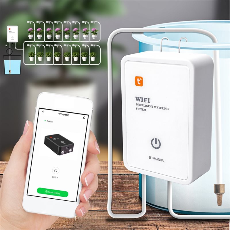 ABMR-TuyaスマートWiFiガーデンコントロール散水装 - Smart Garden Water のレビューと価格